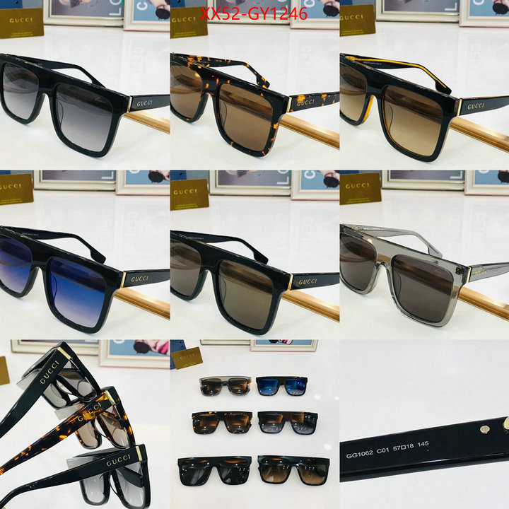 Glasses-Gucci,top sale ID: GY1246,$: 52USD