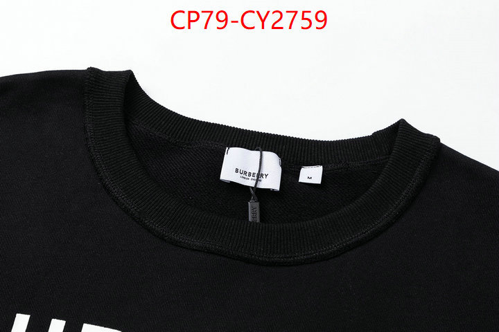 Clothing-Burberry fashion replica ID: CY2759 $: 79USD