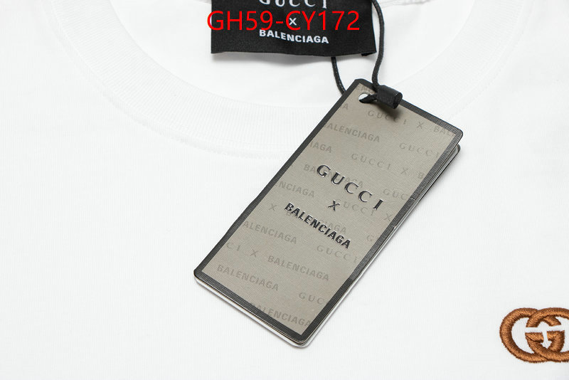 Clothing-Gucci,high-end designer ID: CY172,$: 59USD