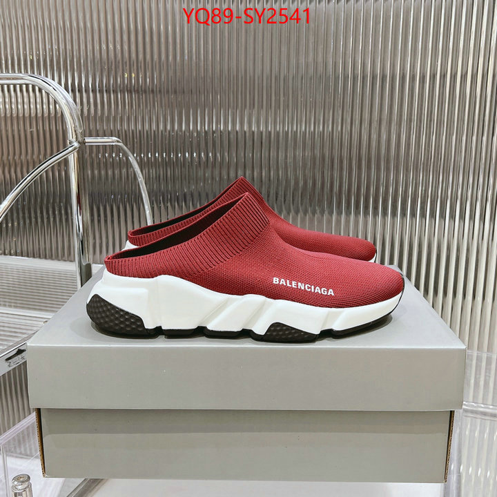 Women Shoes-Balenciaga best quality fake ID: SY2541 $: 89USD