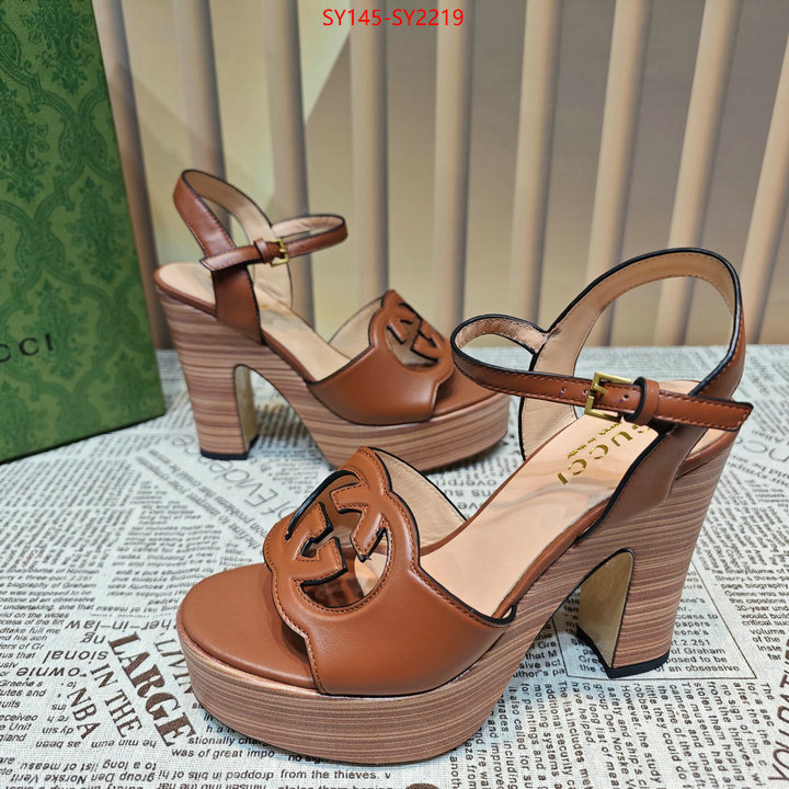 Women Shoes-Gucci best replica new style ID: SY2219 $: 145USD