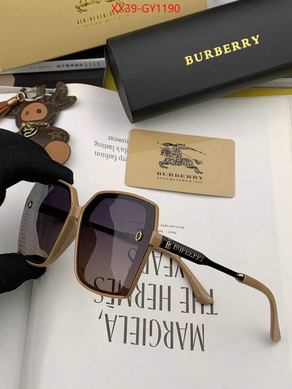 Glasses-Burberry,luxury fake ID: GY1190,$: 39USD