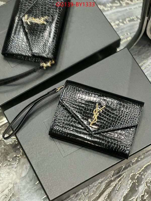 YSL Bag(TOP)-Clutch-,perfect quality designer replica ID: BY1333,$: 139USD