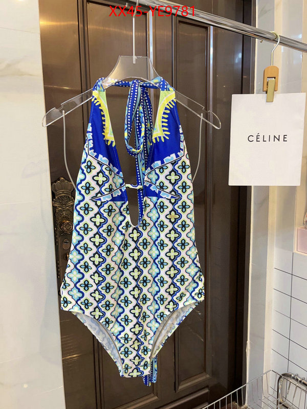 Swimsuit-Dior,high quality replica designer ID: YE9781,$: 45USD