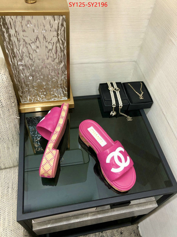 Women Shoes-Chanel where to find the best replicas ID: SY2196 $: 125USD