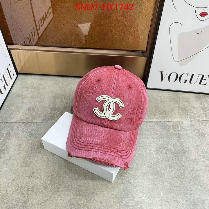 Cap (Hat)-Chanel top 1:1 replica ID: HY1742 $: 27USD