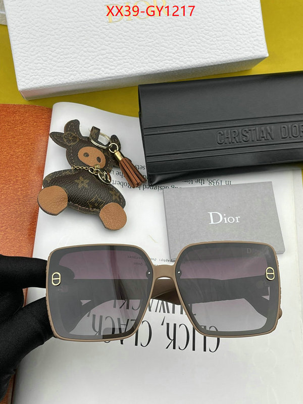 Glasses-Dior,top fake designer ID: GY1217,$: 39USD