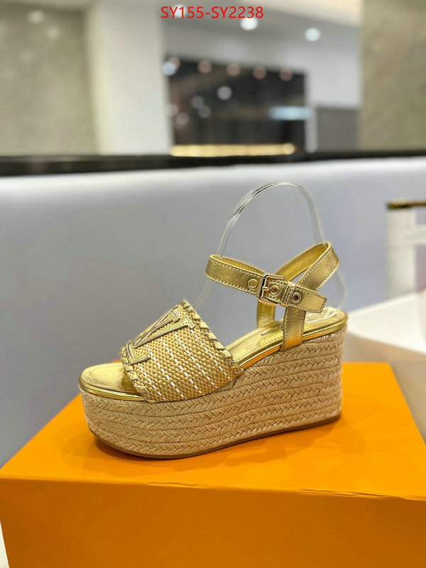 Women Shoes-LV luxury fashion replica designers ID: SY2238 $: 155USD