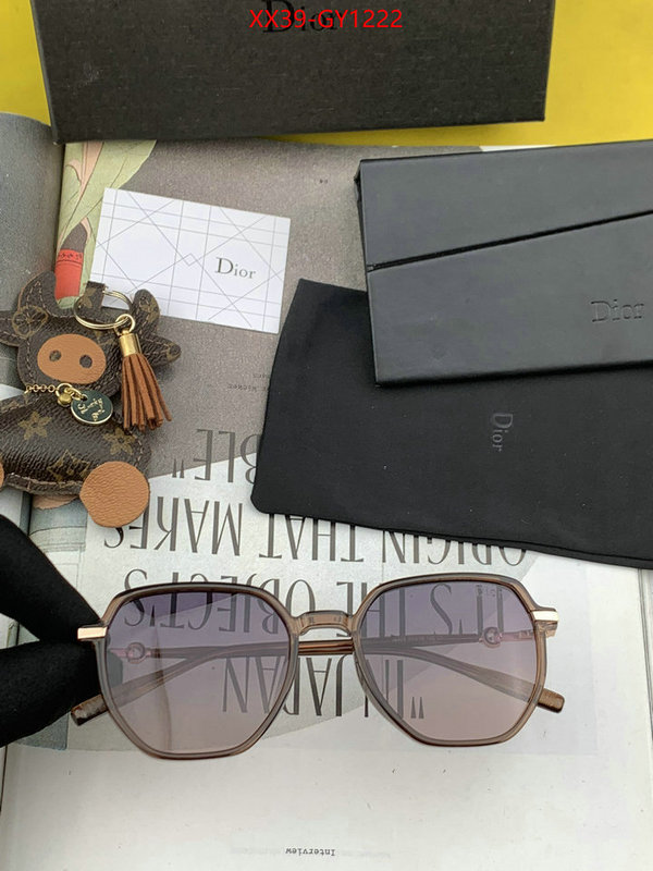 Glasses-Dior,outlet sale store ID: GY1222,$: 39USD