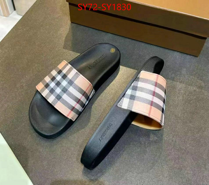 Women Shoes-Burberry,wholesale imitation designer replicas ID: SY1830,$: 72USD