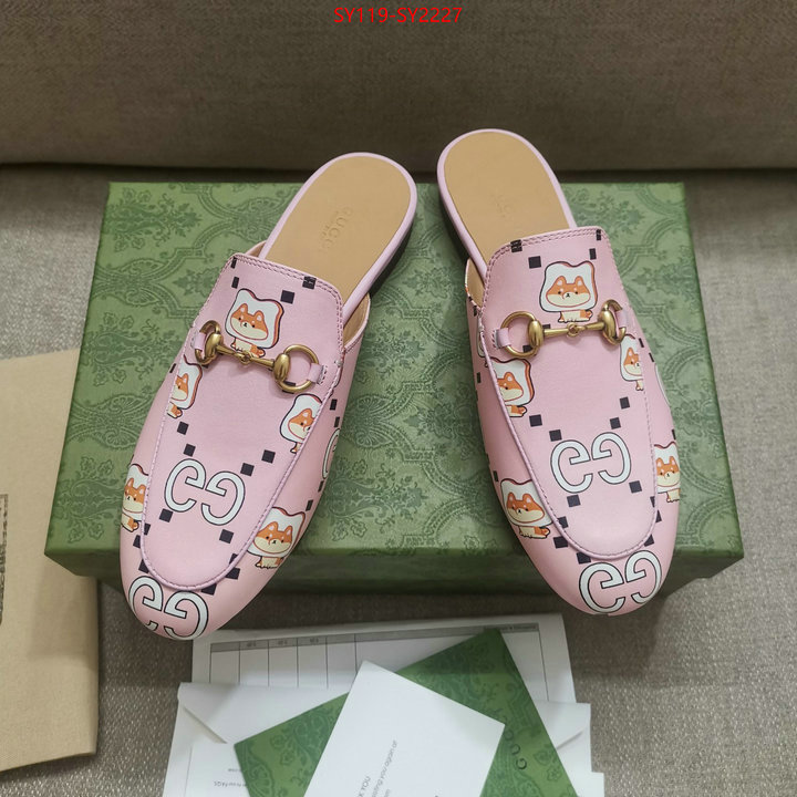 Women Shoes-Gucci fake designer ID: SY2227 $: 119USD