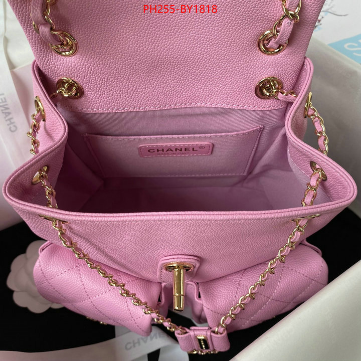 Chanel Bags(TOP)-Backpack- luxury ID: BY1818 $: 255USD