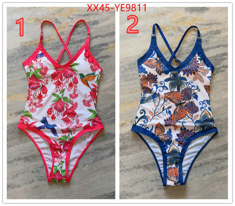 Swimsuit-GUCCI,good quality replica ID: YE9811,$: 45USD