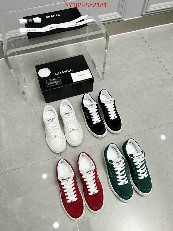 Women Shoes-Chanel sale ID: SY2181 $: 105USD