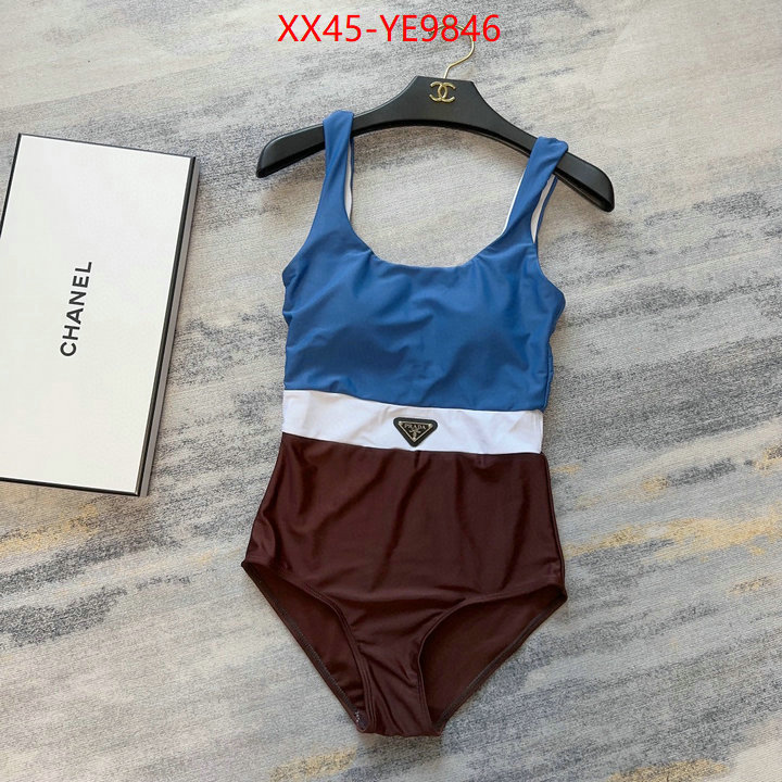 Swimsuit-Prada,high quality ID: YE9846,$: 45USD