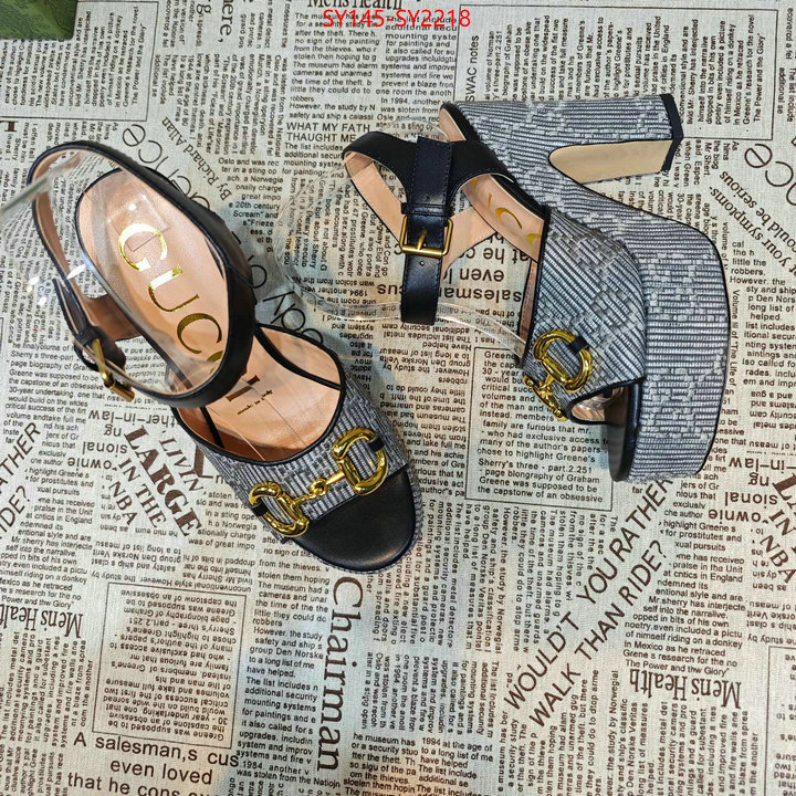 Women Shoes-Gucci buy 1:1 ID: SY2218 $: 145USD