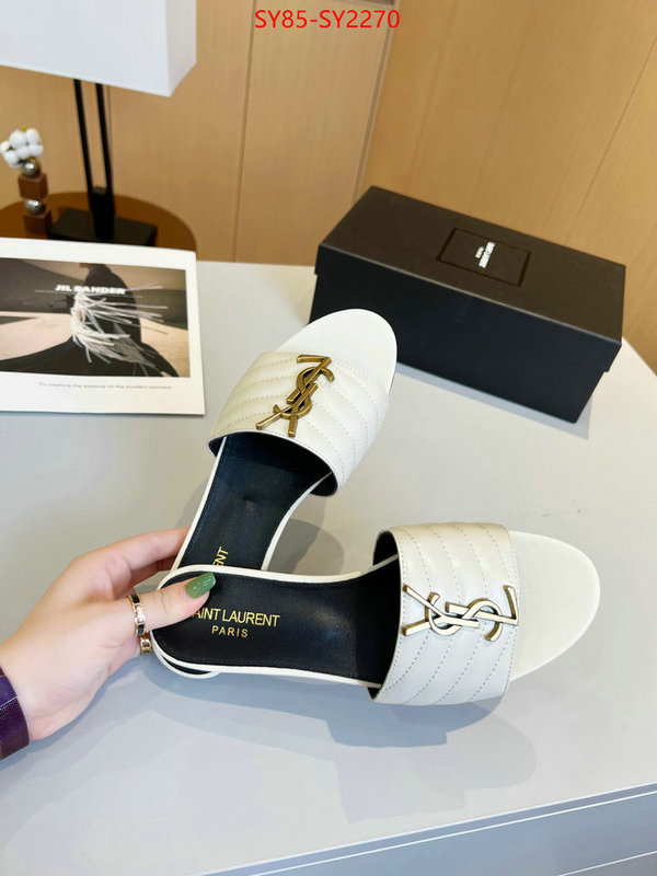 Women Shoes-YSL best quality replica ID: SY2270 $: 85USD