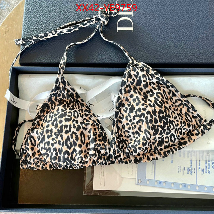 Swimsuit-Dior,best quality replica ID: YE9759,$: 42USD