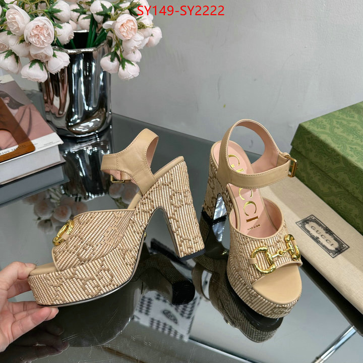 Women Shoes-Gucci wholesale sale ID: SY2222 $: 149USD