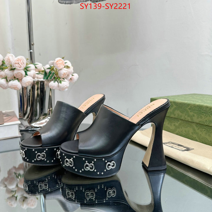 Women Shoes-Gucci shop ID: SY2221 $: 139USD