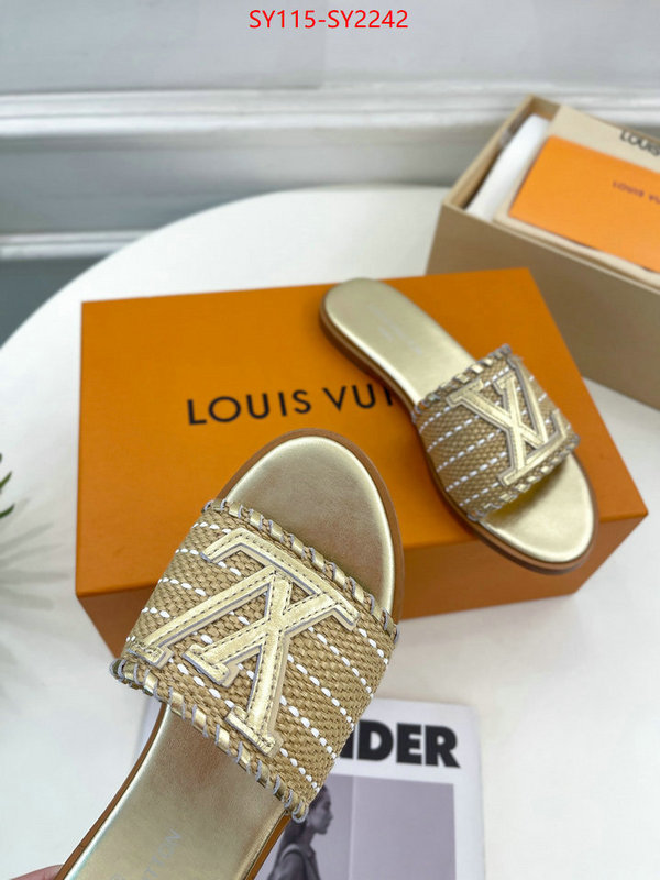 Women Shoes-LV best wholesale replica ID: SY2242 $: 115USD