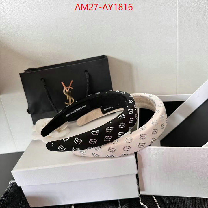 Hair band-Alexander Wang high quality perfect ID: AY1816 $: 27USD