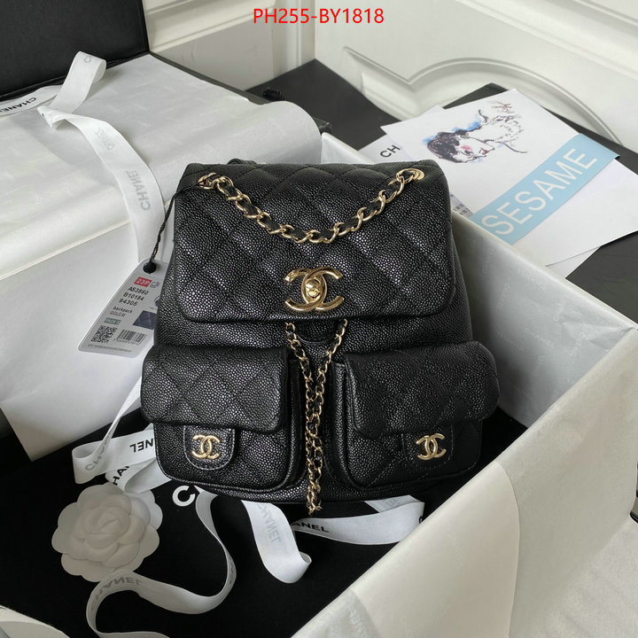 Chanel Bags(TOP)-Backpack- luxury ID: BY1818 $: 255USD