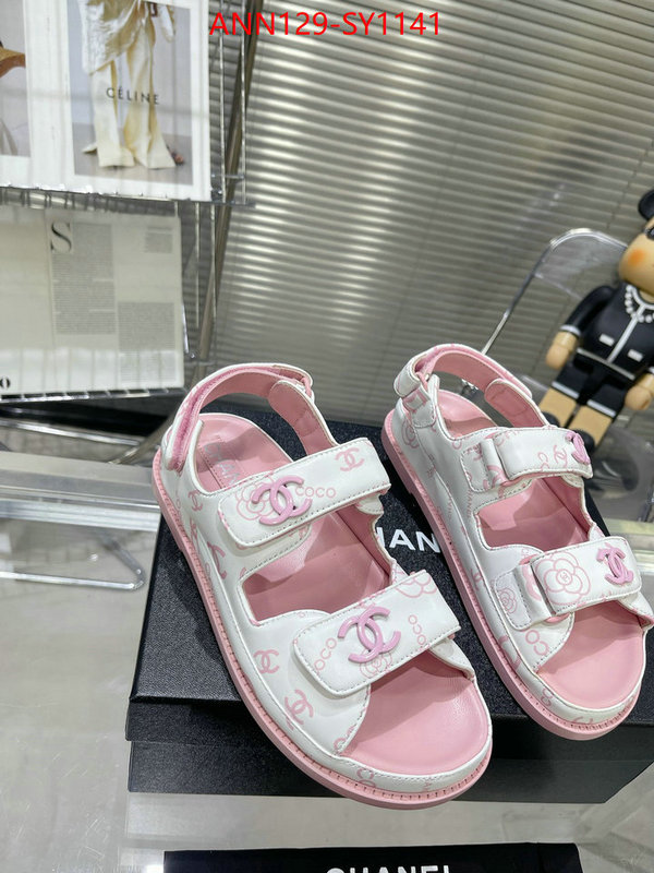 Women Shoes-Chanel,sale outlet online ID: SY1141,$: 129USD