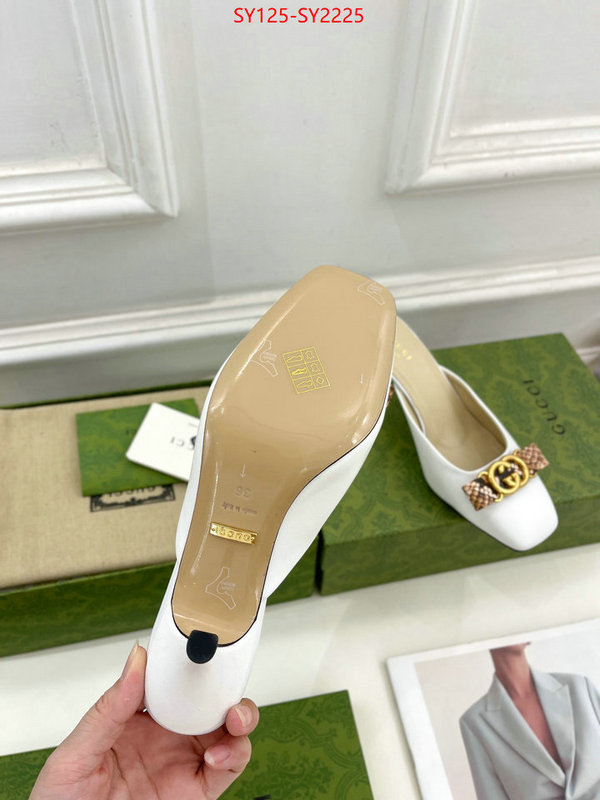 Women Shoes-Gucci buy best quality replica ID: SY2225 $: 125USD