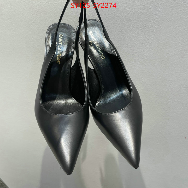 Women Shoes-YSL 1:1 replica ID: SY2274 $: 125USD