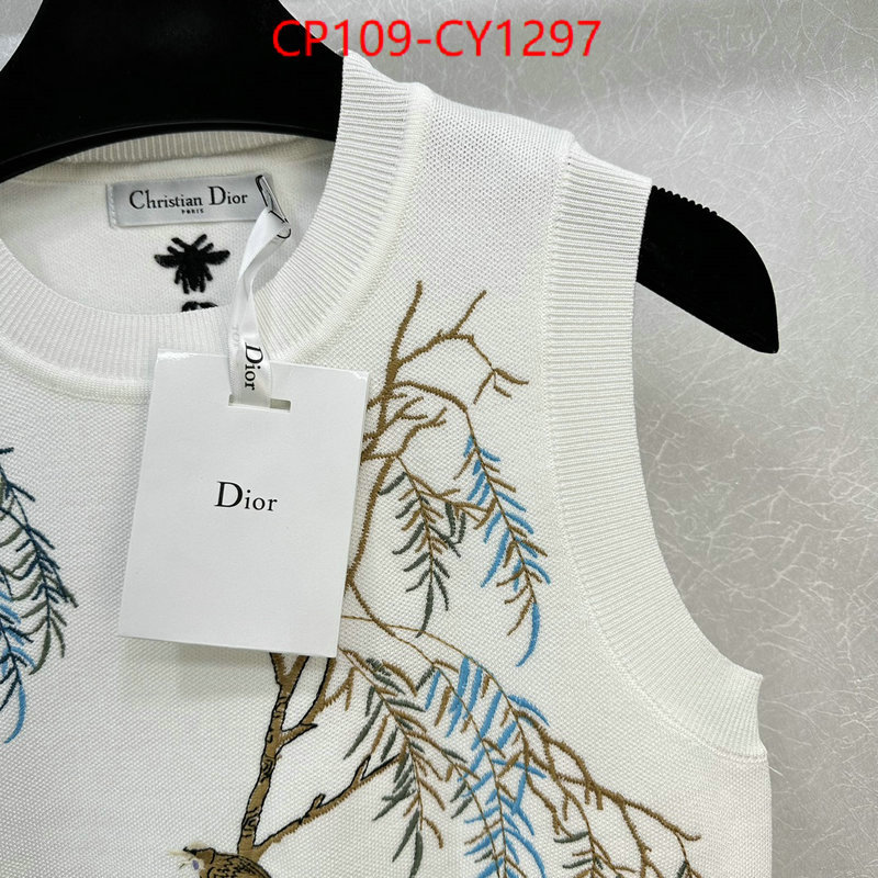 Clothing-Dior,shop designer replica ID: CY1297,$: 109USD