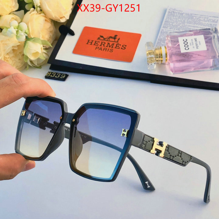 Glasses-Hermes,cheap replica ID: GY1251,$: 39USD