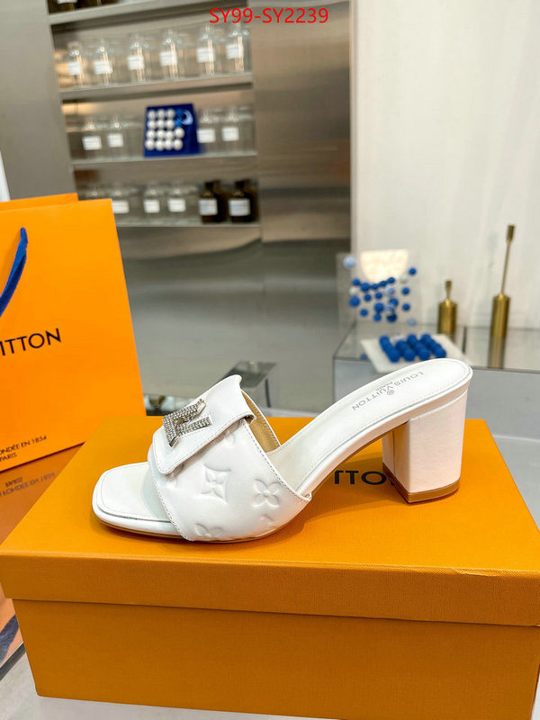 Women Shoes-LV exclusive cheap ID: SY2239 $: 99USD