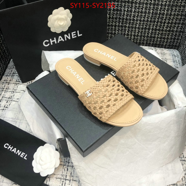 Women Shoes-Chanel cheap online best designer ID: SY2195 $: 115USD