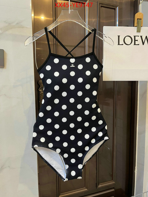 Swimsuit-Chanel,designer replica ID: YE9747,$: 45USD