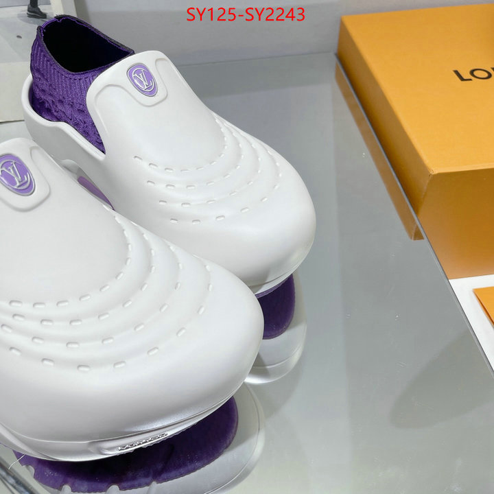 Women Shoes-LV aaaaa quality replica ID: SY2243 $: 125USD