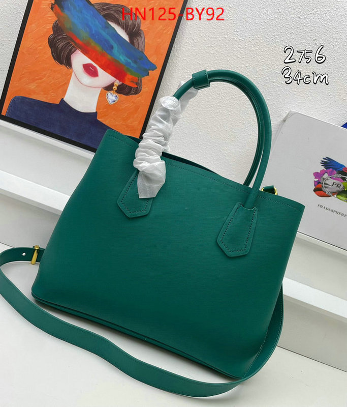 Prada Bags(4A)-Handbag-,shop cheap high quality 1:1 replica ID: BY92,$: 125USD