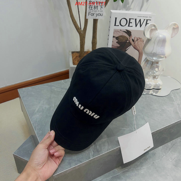 Cap(Hat)-Miu Miu 7 star quality designer replica ID: HY1777 $: 27USD