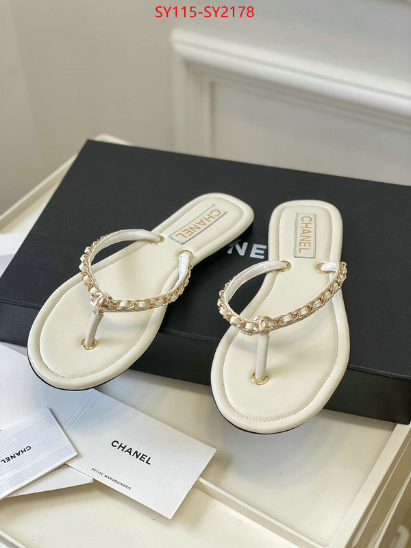 Women Shoes-Chanel can you buy replica ID: SY2178 $: 115USD