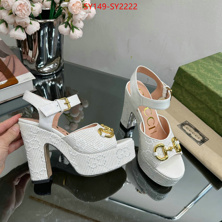 Women Shoes-Gucci wholesale sale ID: SY2222 $: 149USD