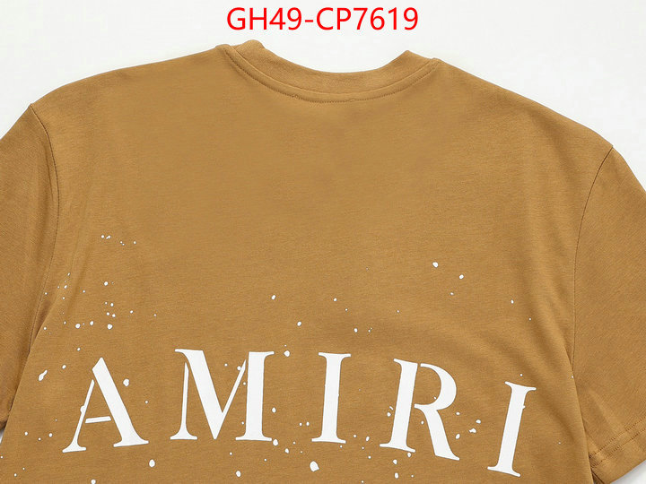 Clothing-Amiri,replica for cheap ID: CP7619,$: 49USD