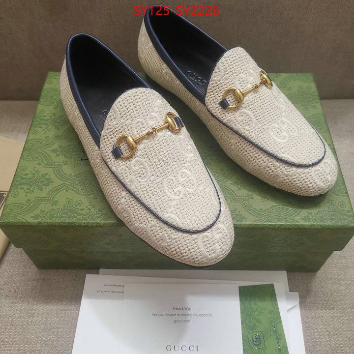 Women Shoes-Gucci where to buy the best replica ID: SY2226 $: 125USD