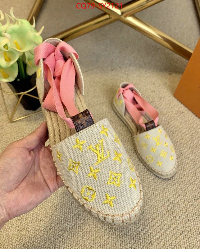 Women Shoes-LV top quality replica ID: SY2121 $: 79USD