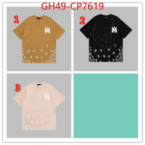 Clothing-Amiri,replica for cheap ID: CP7619,$: 49USD