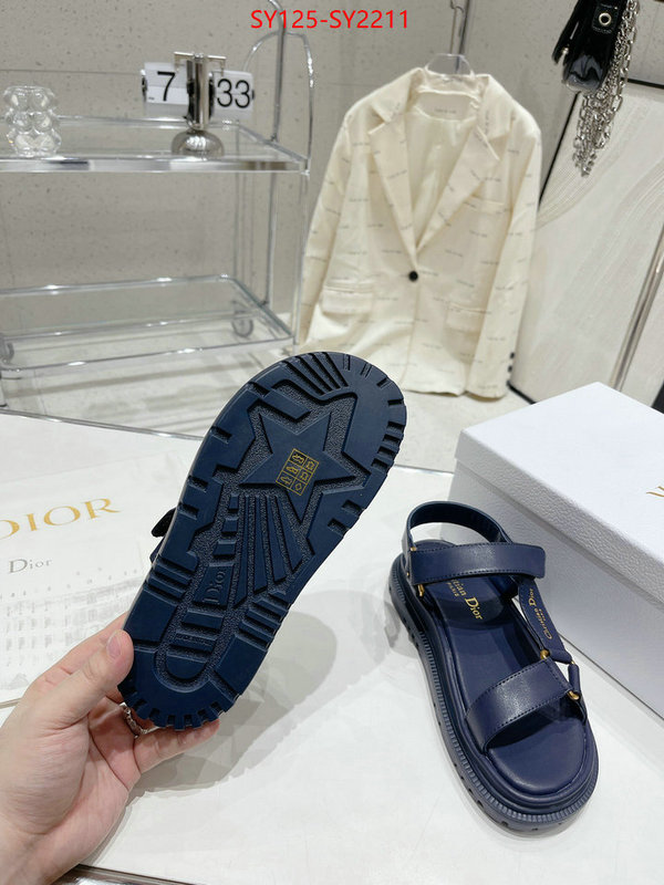 Women Shoes-Dior high quality ID: SY2211 $: 125USD