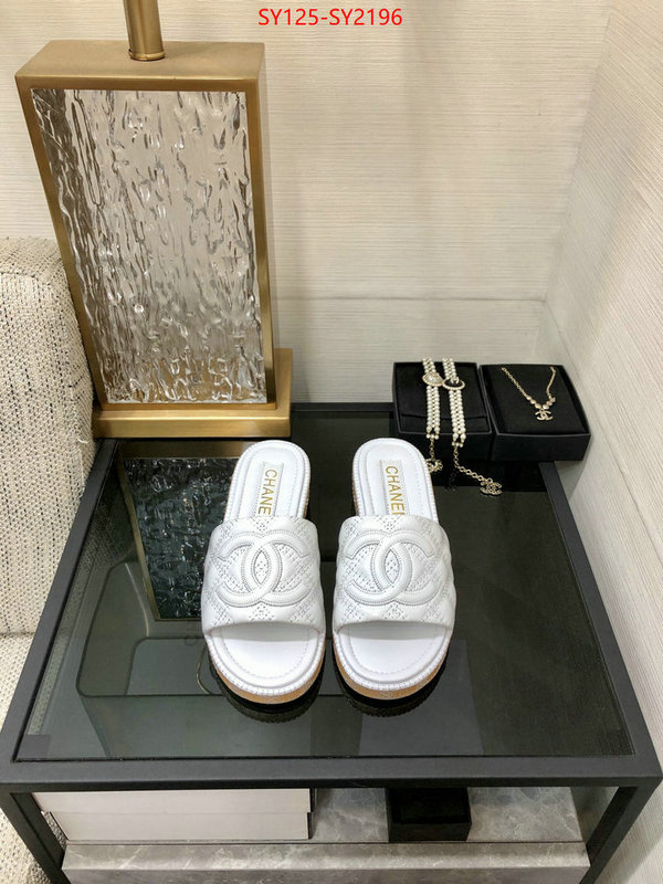 Women Shoes-Chanel where to find the best replicas ID: SY2196 $: 125USD