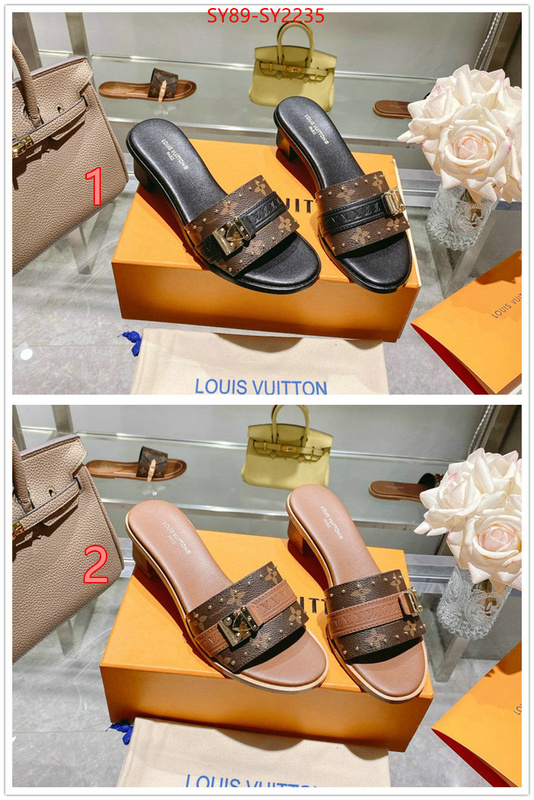 Women Shoes-LV fake designer ID: SY2235 $: 89USD