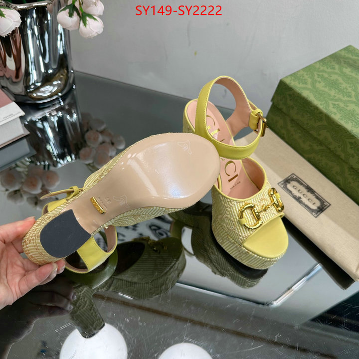 Women Shoes-Gucci wholesale sale ID: SY2222 $: 149USD