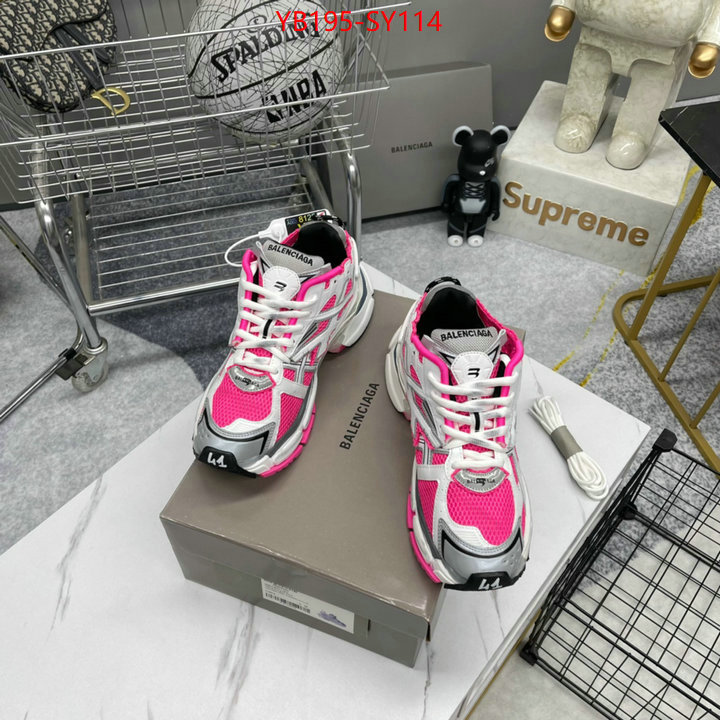 Women Shoes-Balenciaga,highest quality replica ID: SY114,$: 195USD