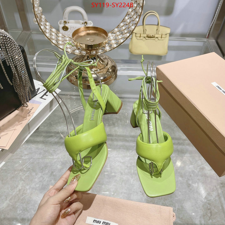 Women Shoes-Miu Miu where to buy replicas ID: SY2248 $: 119USD